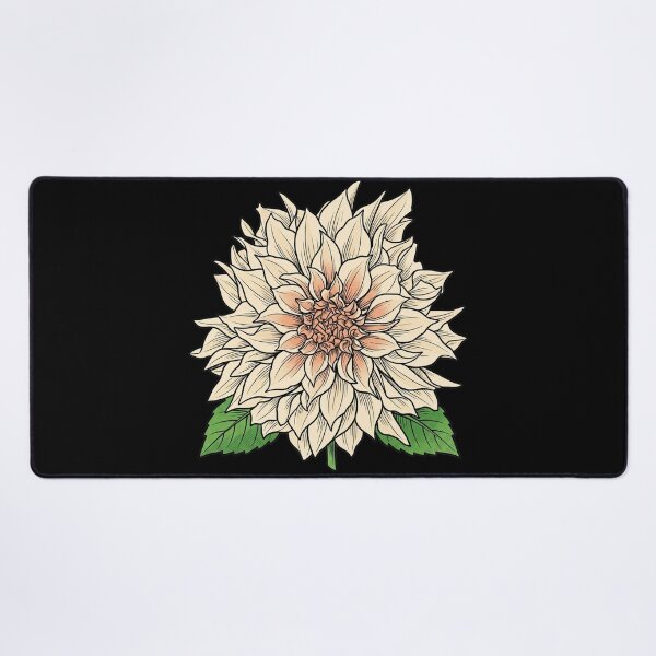 Item preview, Vintage Halftone Dahlia Café au Lait Comix Art designed and sold by FreiherrPK.