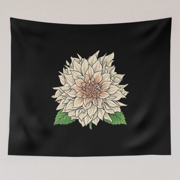 Item preview, Vintage Halftone Dahlia Café au Lait Comix Art designed and sold by FreiherrPK.