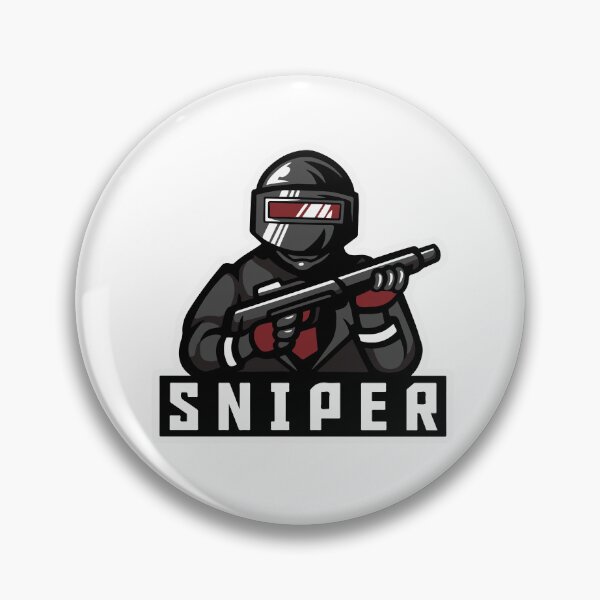 Item preview, Sniper Gaming Logo Icon for Esports and Print on Demand designed and sold by LeoArt007.