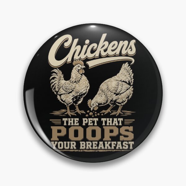 Item preview, The Pet That Poops Your Breakfast Funny Backyard Chicken designed and sold by haitrieuic96.