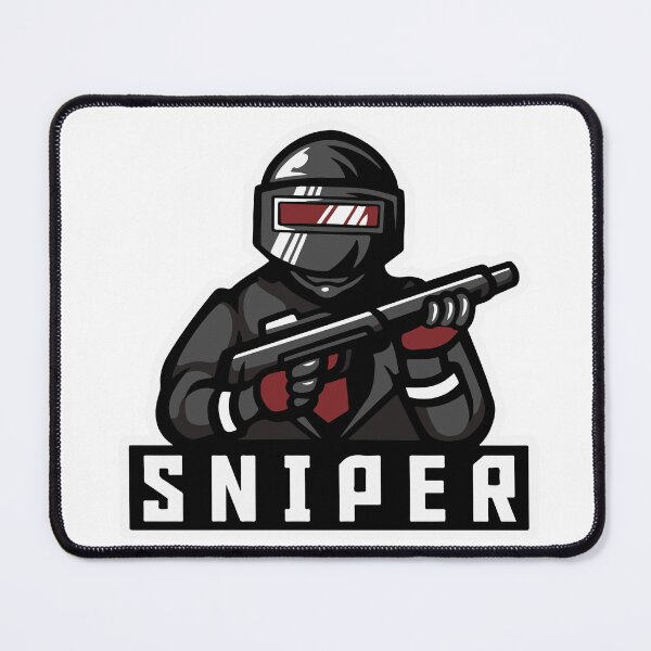 Item preview, Sniper Gaming Logo Icon for Esports and Print on Demand designed and sold by LeoArt007.