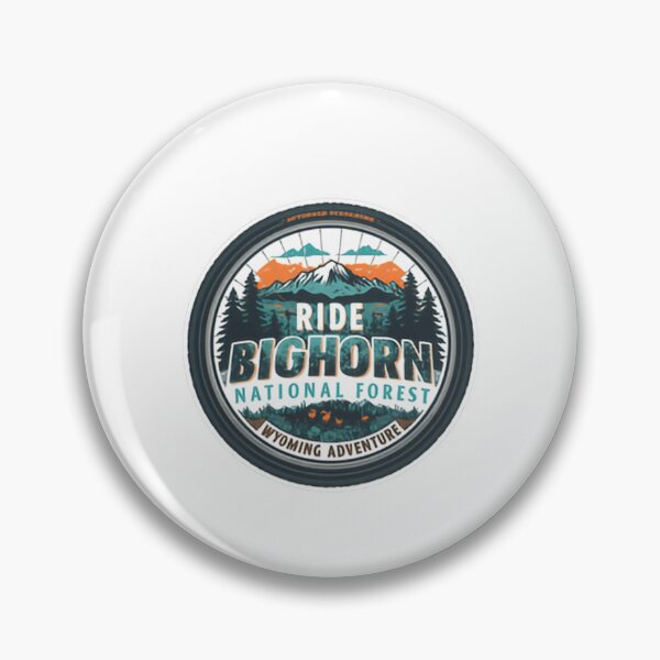 Item preview, Ride Bighorn National Forest Wyoming Adventure Outdoor Recreation Mountain Biking Travel designed and sold by Simsimah26Parks.