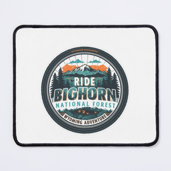Item preview, Ride Bighorn National Forest Wyoming Adventure Outdoor Recreation Mountain Biking Travel designed and sold by Simsimah26Parks.