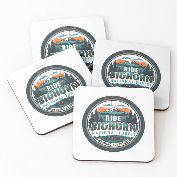 Item preview, Ride Bighorn National Forest Wyoming Adventure Outdoor Recreation Mountain Biking Travel designed and sold by Simsimah26Parks.