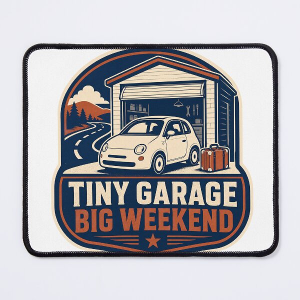 Item preview, Tiny Garage Big Weekend designed and sold by aihrgdesign.