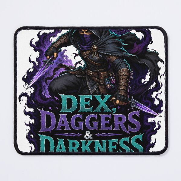 Item preview, Dex Daggers Darkness Rogue Tabletop Gaming designed and sold by BartArtPhoto.