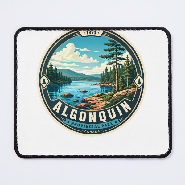 Item preview, Algonquin Provincial Park Canada 1893 Camping Hiking Outdoors Nature Travel designed and sold by Simsimah26Parks.
