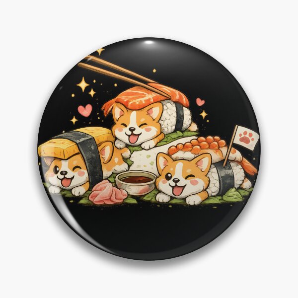 Item preview, Sushi Shiba Cute Dog Lover designed and sold by CreativeMindsetLab.