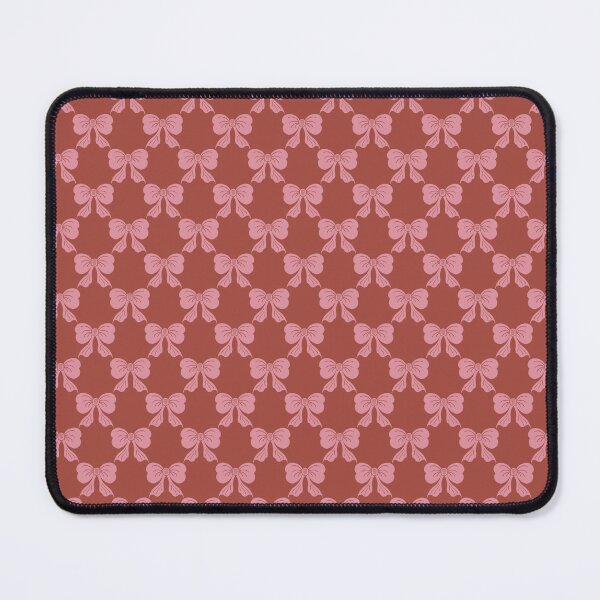 Item preview, Small Coquette Pink Bows on Rustic Terracotta Trellis designed and sold by DColourMuse.