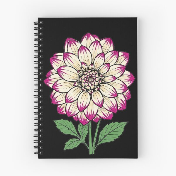 Item preview, Vintage Halftone Dahlia Geerlings Sorbet Comic Art designed and sold by FreiherrPK.