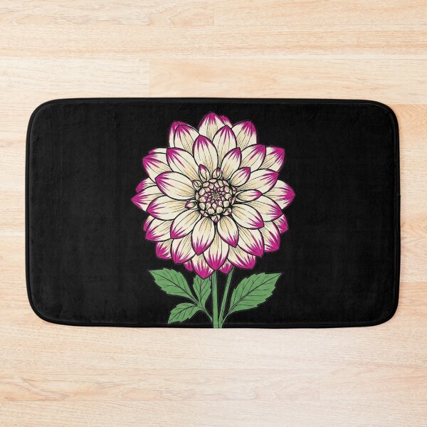 Item preview, Vintage Halftone Dahlia Geerlings Sorbet Comic Art designed and sold by FreiherrPK.