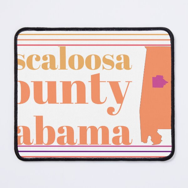 Item preview, Tuscaloosa County Alabama Highlighted on State Map designed and sold by TheIconSmith.