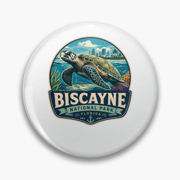Item preview, Biscayne National Park Florida Est. 1980 Sea Turtle Ocean Travel Souvenir designed and sold by Simsimah26Parks.