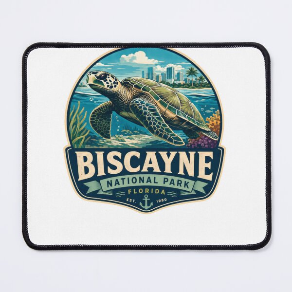 Item preview, Biscayne National Park Florida Est. 1980 Sea Turtle Ocean Travel Souvenir designed and sold by Simsimah26Parks.