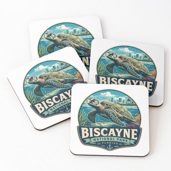 Item preview, Biscayne National Park Florida Est. 1980 Sea Turtle Ocean Travel Souvenir designed and sold by Simsimah26Parks.