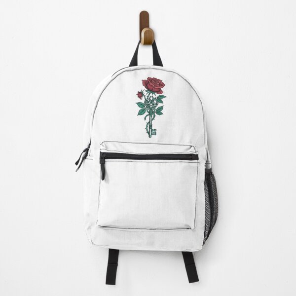 Item preview, Botanical Dark Romance Withered Rose and Vintage Key Graphic designed and sold by Ahmed Nedji.