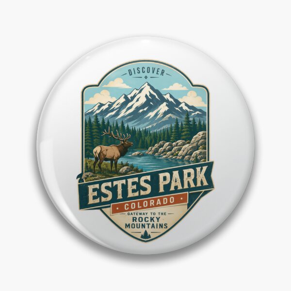 Item preview, Discover Estes Park Colorado Gateway To The Rocky Mountains Explorer Souvenir designed and sold by Simsimah26Parks.