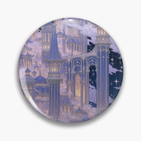 Item preview, Celestial Palace Drifting Above The Clouds designed and sold by rainyclouddiary.