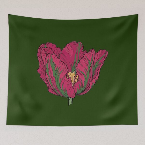 Item preview, Vintage Halftone Tulip Esperanto Comix Art designed and sold by FreiherrPK.