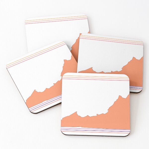 Item preview, Arlington County Virginia Highlighted on State Map designed and sold by TheIconSmith.