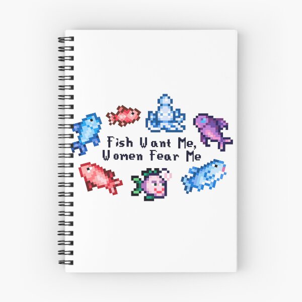 Item preview, Stardew Valley Fish Want Me Women Fear Me designed and sold by tesslstmoved.