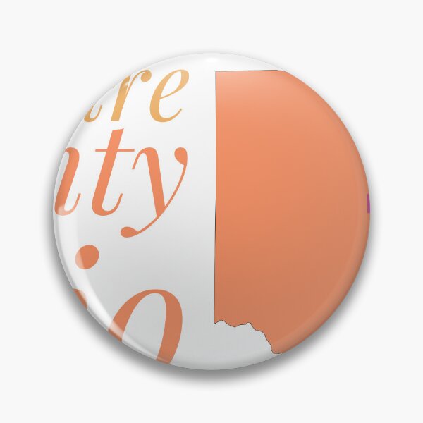 Item preview, Delaware County Ohio Highlighted on State Map designed and sold by TheIconSmith.