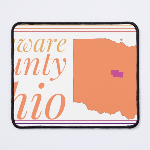 Item preview, Delaware County Ohio Highlighted on State Map designed and sold by TheIconSmith.