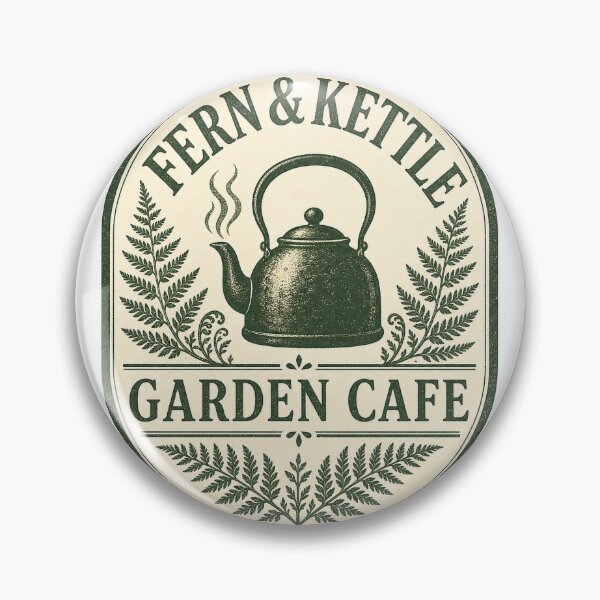 Item preview, Fern Kettle Garden Cafe designed and sold by aihrgdesign.
