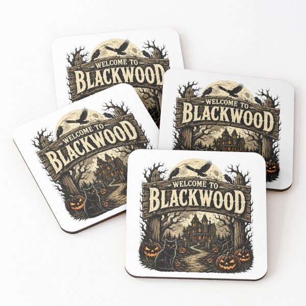 Item preview, Welcome to Blackwood Halloween  designed and sold by afr-saad.