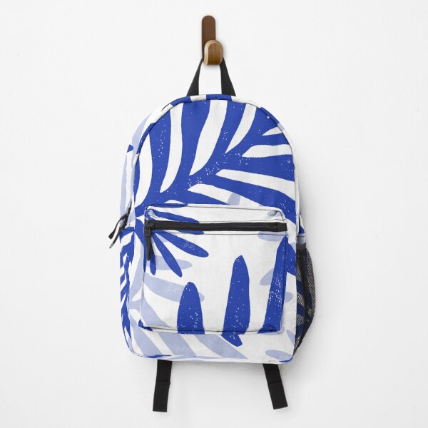 Item preview, Blue Tropical Palm Leaves Pattern | Modern Botanical Minimalist Jungle Illustration designed and sold by Ramona-Gliga.