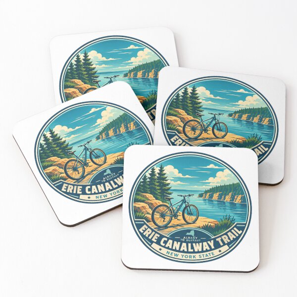 Item preview, Erie Canalway Trail Albany To Buffalo New York State Biking Cycling Adventure designed and sold by Simsimah26Parks.