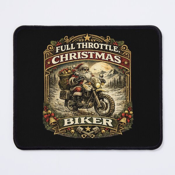 Item preview, Full Throttle Christmas Biker designed and sold by djbingib.