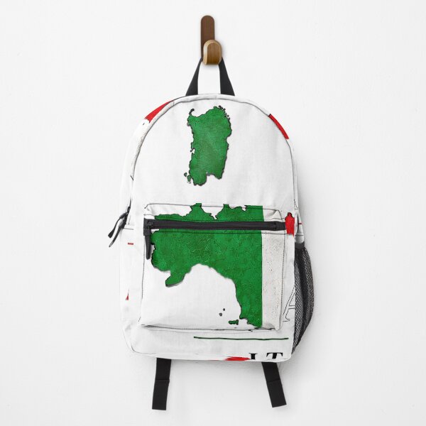 Item preview, Italy Map with National Flag Design designed and sold by ali prints.