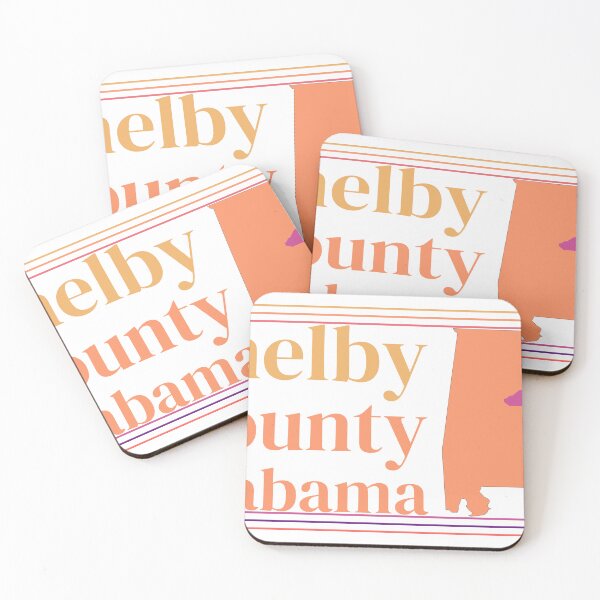 Item preview, Shelby County Alabama Highlighted on State Map designed and sold by TheIconSmith.