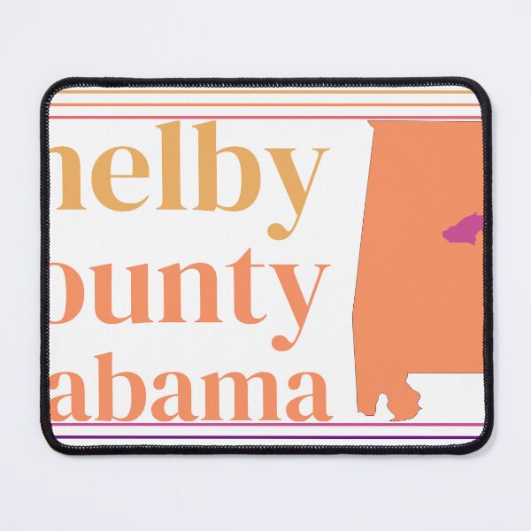 Item preview, Shelby County Alabama Highlighted on State Map designed and sold by TheIconSmith.