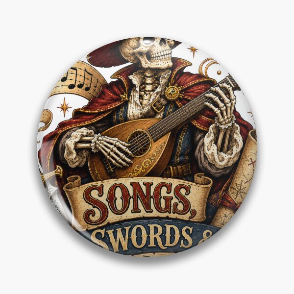 Item preview, Songs Swords Side Quests Tabletop Gaming designed and sold by BartArtPhoto.