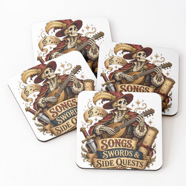 Item preview, Songs Swords Side Quests Tabletop Gaming designed and sold by BartArtPhoto.
