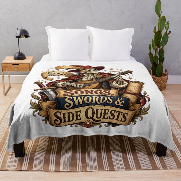 Item preview, Songs Swords Side Quests Tabletop Gaming designed and sold by BartArtPhoto.