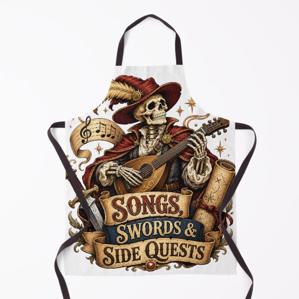 Item preview, Songs Swords Side Quests Tabletop Gaming designed and sold by BartArtPhoto.