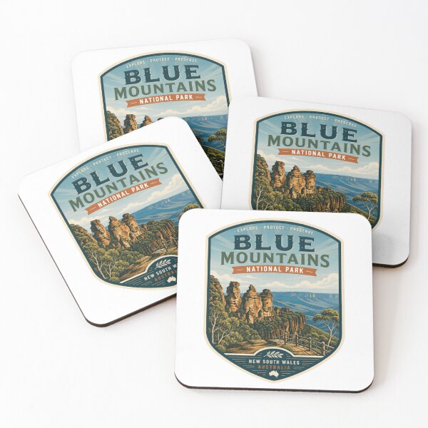 Item preview, Blue Mountains National Park New South Wales Australia Travel Souvenir Explorer designed and sold by Simsimah26Parks.