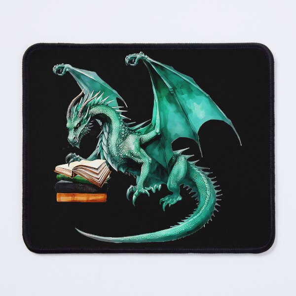 Item preview, Dragon Reading Books Fantasy Bookworm Reader designed and sold by MOnnroyu.