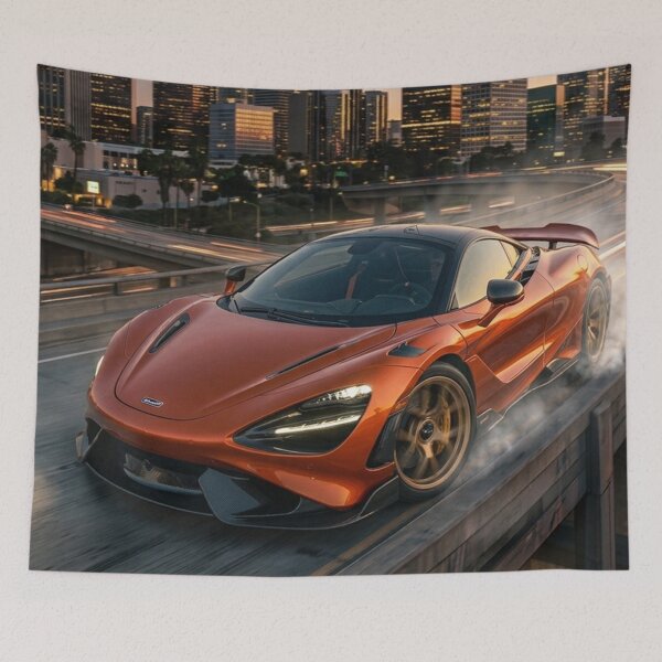 Item preview, Red Car On Road designed and sold by paristalley.