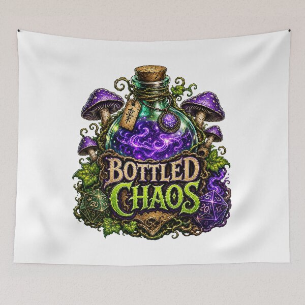 Item preview, Bottled Chaos Potion Dice Tabletop Gaming designed and sold by BartArtPhoto.