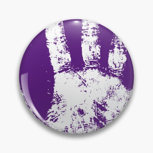 Item preview, Ink Handprint Textured Art designed and sold by canvahub.