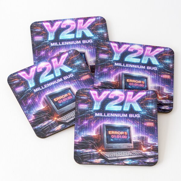 Item preview, Neon Apocalypse: Y2K Millennium Bug designed and sold by eXtraHumans.