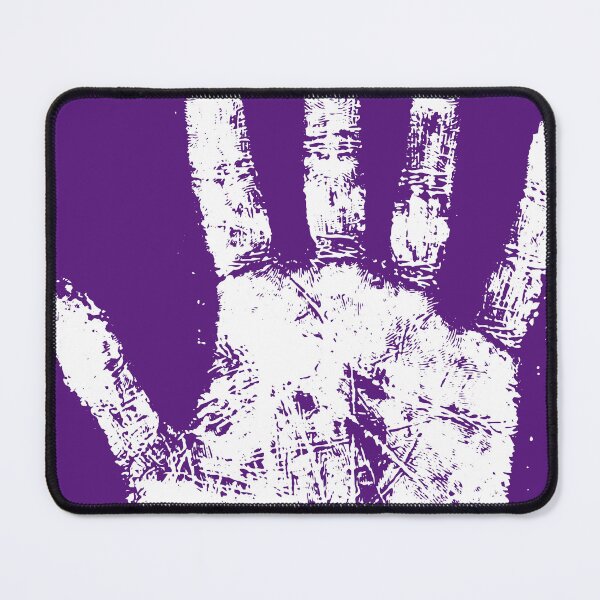 Item preview, Ink Handprint Textured Art designed and sold by canvahub.