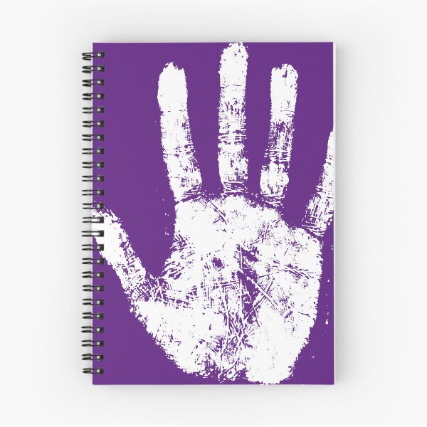 Item preview, Ink Handprint Textured Art designed and sold by canvahub.