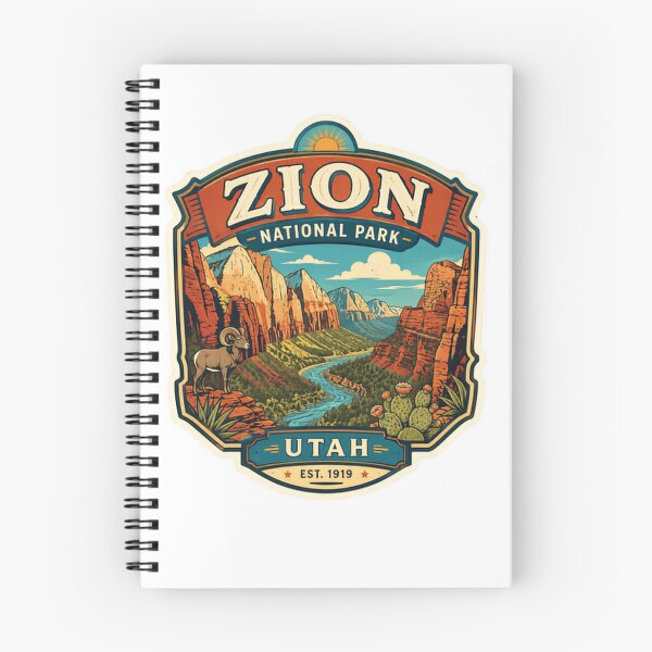 Item preview, Zion National Park Utah Est. 1919 Travel Outdoor Visitor Explorer designed and sold by Simsimah26Parks.