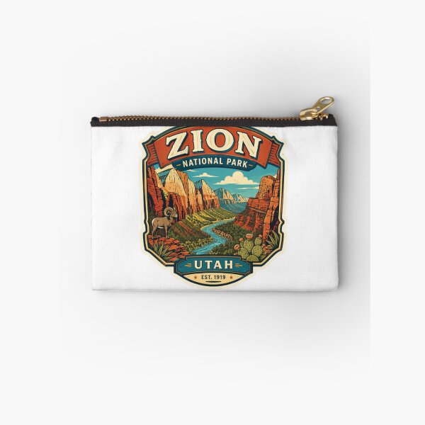Item preview, Zion National Park Utah Est. 1919 Travel Outdoor Visitor Explorer designed and sold by Simsimah26Parks.