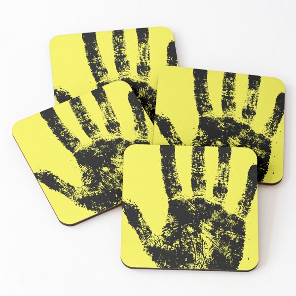 Item preview,  Ink Handprint Textured Art designed and sold by canvahub.